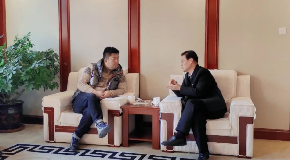 会长王晓军与晋盛集团就煤气净化危废治理业务合作进行首轮会谈